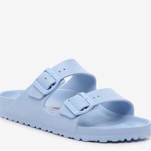 Birkenstock Arizona EVA Sandal Dusty Blue Size 8 EUC